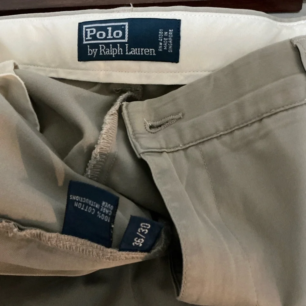 Polo by Ralph Lauren Tan Chinos for Casual Elegance